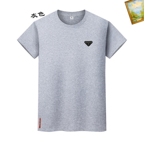 Cheap Prada T-Shirts Short Sleeved For Unisex #1217694 Replica Wholesale [$25.00 USD] [ITEM#1217694] on Replica Prada T-Shirts