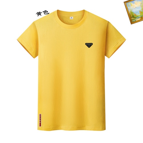 Cheap Prada T-Shirts Short Sleeved For Unisex #1217696 Replica Wholesale [$25.00 USD] [ITEM#1217696] on Replica Prada T-Shirts