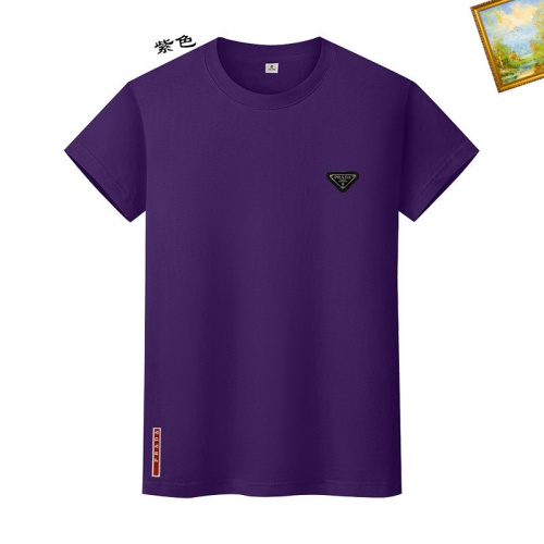Cheap Prada T-Shirts Short Sleeved For Unisex #1217700 Replica Wholesale [$25.00 USD] [ITEM#1217700] on Replica Prada T-Shirts