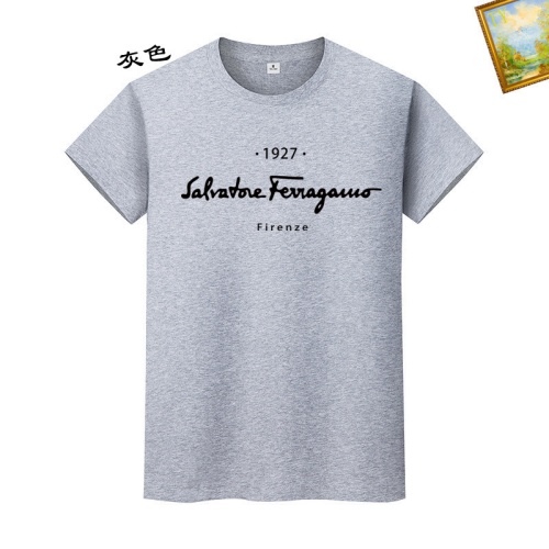 Cheap Salvatore Ferragamo T-Shirts Short Sleeved For Unisex #1217705 Replica Wholesale [$25.00 USD] [ITEM#1217705] on Replica Salvatore Ferragamo T-Shirts