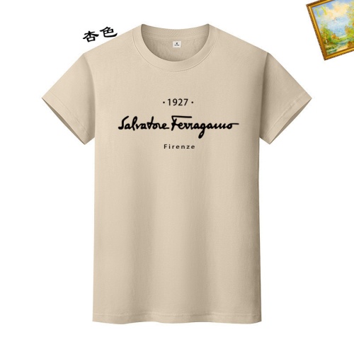 Cheap Salvatore Ferragamo T-Shirts Short Sleeved For Unisex #1217706 Replica Wholesale [$25.00 USD] [ITEM#1217706] on Replica Salvatore Ferragamo T-Shirts