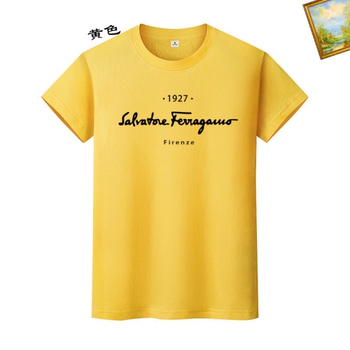 Cheap Salvatore Ferragamo T-Shirts Short Sleeved For Unisex #1217707 Replica Wholesale [$25.00 USD] [ITEM#1217707] on Replica Salvatore Ferragamo T-Shirts