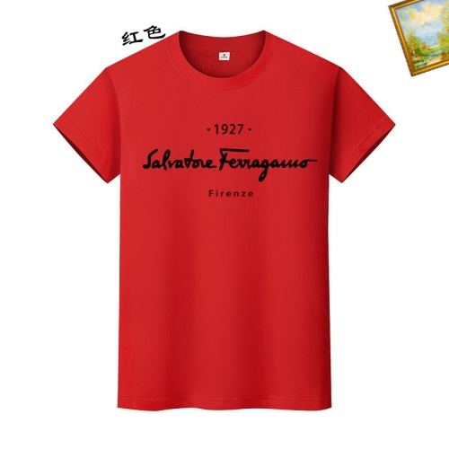 Cheap Salvatore Ferragamo T-Shirts Short Sleeved For Unisex #1217708 Replica Wholesale [$25.00 USD] [ITEM#1217708] on Replica Salvatore Ferragamo T-Shirts