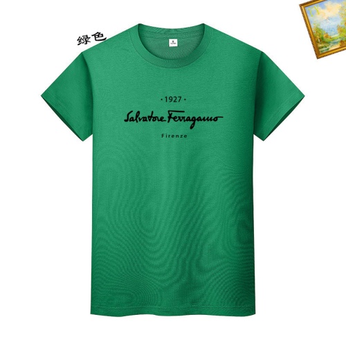 Cheap Salvatore Ferragamo T-Shirts Short Sleeved For Unisex #1217709 Replica Wholesale [$25.00 USD] [ITEM#1217709] on Replica Salvatore Ferragamo T-Shirts