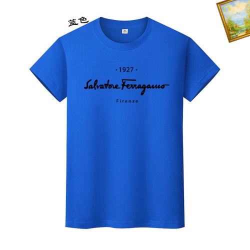 Cheap Salvatore Ferragamo T-Shirts Short Sleeved For Unisex #1217712 Replica Wholesale [$25.00 USD] [ITEM#1217712] on Replica Salvatore Ferragamo T-Shirts