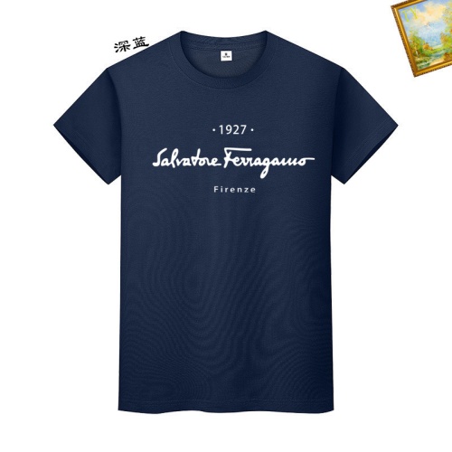 Cheap Salvatore Ferragamo T-Shirts Short Sleeved For Unisex #1217713 Replica Wholesale [$25.00 USD] [ITEM#1217713] on Replica Salvatore Ferragamo T-Shirts