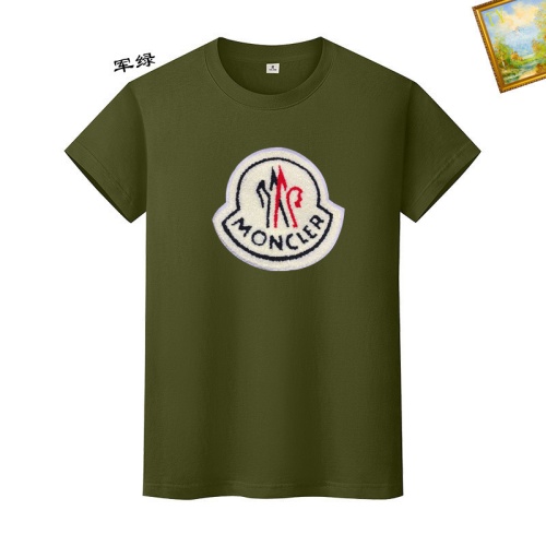 Cheap Moncler T-Shirts Short Sleeved For Unisex #1217721 Replica Wholesale [$25.00 USD] [ITEM#1217721] on Replica Moncler T-Shirts