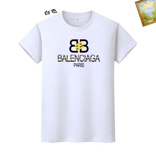 Cheap Balenciaga T-Shirts Short Sleeved For Unisex #1217726 Replica Wholesale [$25.00 USD] [ITEM#1217726] on Replica Balenciaga T-Shirts