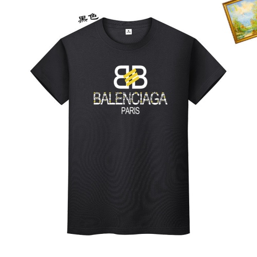 Cheap Balenciaga T-Shirts Short Sleeved For Unisex #1217733 Replica Wholesale [$25.00 USD] [ITEM#1217733] on Replica Balenciaga T-Shirts