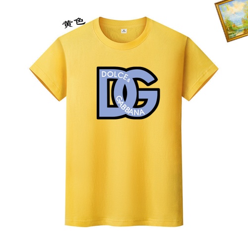 Cheap Dolce &amp; Gabbana D&amp;G T-Shirts Short Sleeved For Unisex #1217779 Replica Wholesale [$25.00 USD] [ITEM#1217779] on Replica Dolce &amp; Gabbana D&amp;G T-Shirts