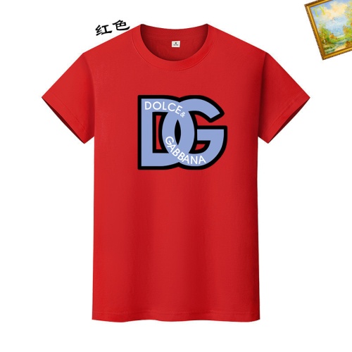 Cheap Dolce &amp; Gabbana D&amp;G T-Shirts Short Sleeved For Unisex #1217781 Replica Wholesale [$25.00 USD] [ITEM#1217781] on Replica Dolce &amp; Gabbana D&amp;G T-Shirts