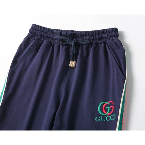 Cheap Gucci Tracksuits Short Sleeved For Men #1217846 Replica Wholesale [$56.00 USD] [ITEM#1217846] on Replica Gucci Tracksuits