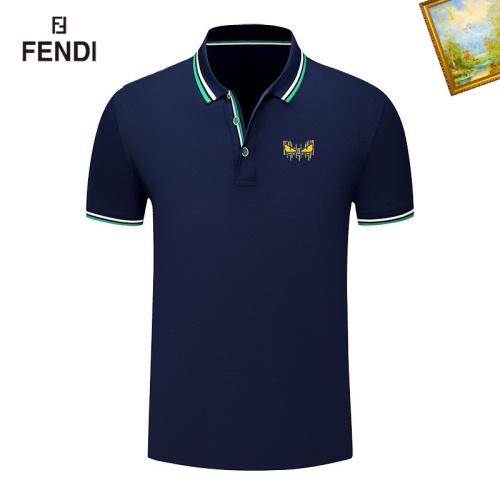 Cheap Fendi T-Shirts Short Sleeved For Men #1217899 Replica Wholesale [$29.00 USD] [ITEM#1217899] on Replica Fendi T-Shirts