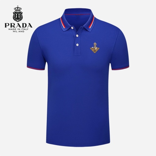 Cheap Prada T-Shirts Short Sleeved For Men #1217986 Replica Wholesale [$29.00 USD] [ITEM#1217986] on Replica Prada T-Shirts
