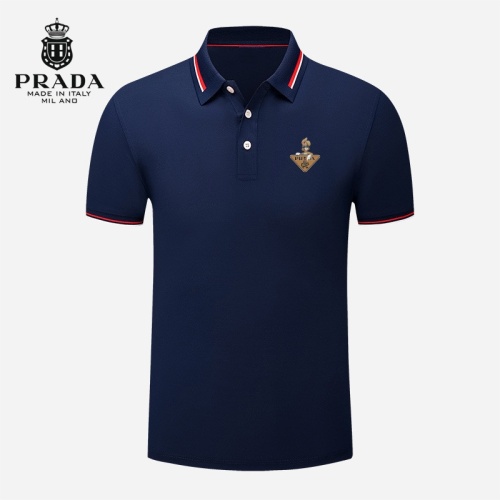 Cheap Prada T-Shirts Short Sleeved For Men #1217987 Replica Wholesale [$29.00 USD] [ITEM#1217987] on Replica Prada T-Shirts