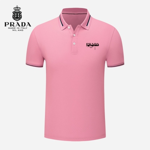 Cheap Prada T-Shirts Short Sleeved For Men #1217992 Replica Wholesale [$29.00 USD] [ITEM#1217992] on Replica Prada T-Shirts