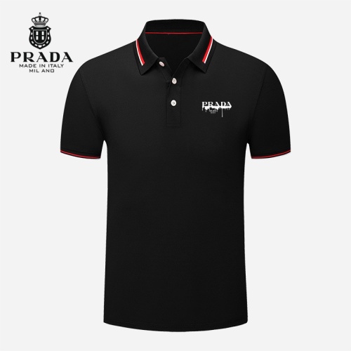 Cheap Prada T-Shirts Short Sleeved For Men #1217995 Replica Wholesale [$29.00 USD] [ITEM#1217995] on Replica Prada T-Shirts