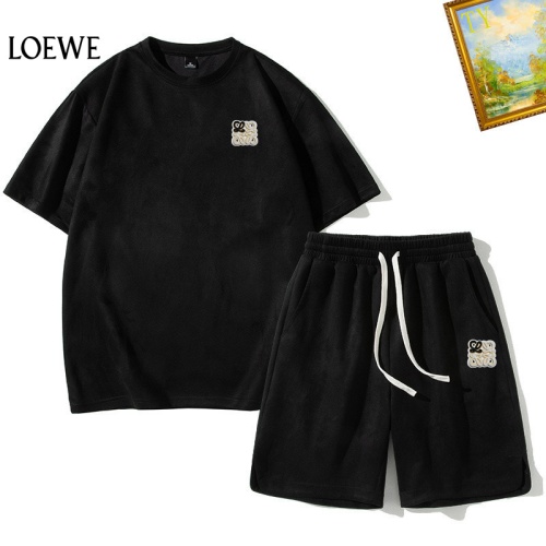 Cheap LOEWE Tracksuits Short Sleeved For Men #1218014 Replica Wholesale [$48.00 USD] [ITEM#1218014] on Replica LOEWE Tracksuits