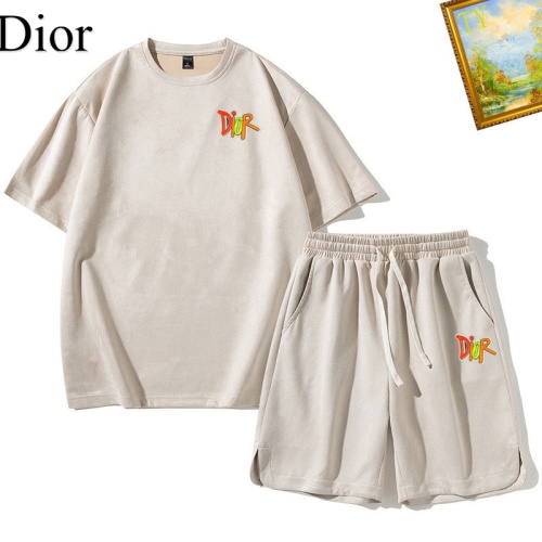 Cheap Christian Dior Tracksuits Short Sleeved For Men #1218024 Replica Wholesale [$48.00 USD] [ITEM#1218024] on Replica Christian Dior Tracksuits