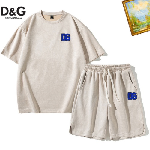 Cheap Dolce &amp; Gabbana D&amp;G Tracksuits Short Sleeved For Men #1218027 Replica Wholesale [$48.00 USD] [ITEM#1218027] on Replica Dolce &amp; Gabbana D&amp;G Tracksuits