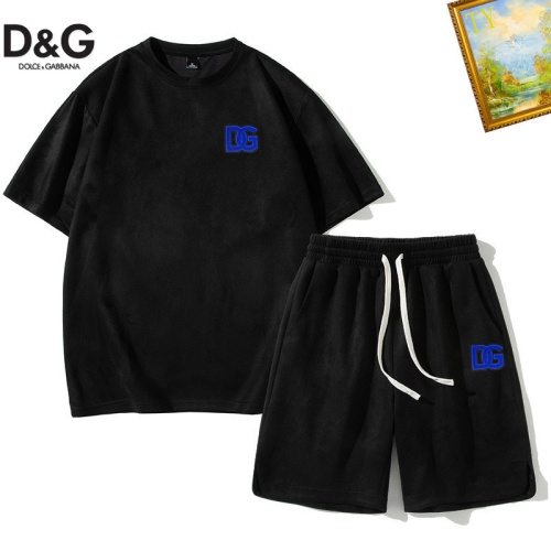 Cheap Dolce &amp; Gabbana D&amp;G Tracksuits Short Sleeved For Men #1218029 Replica Wholesale [$48.00 USD] [ITEM#1218029] on Replica Dolce &amp; Gabbana D&amp;G Tracksuits