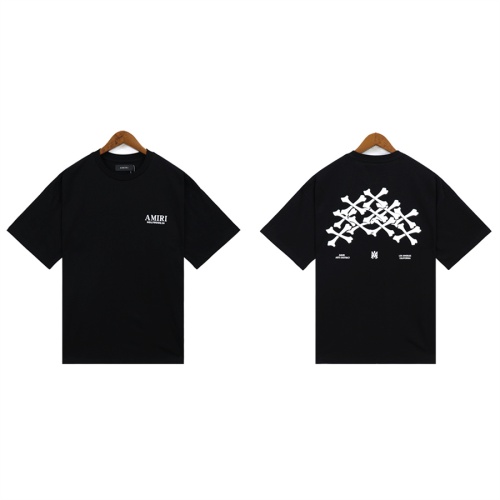 Cheap Amiri T-Shirts Short Sleeved For Unisex #1218068 Replica Wholesale [$32.00 USD] [ITEM#1218068] on Replica Amiri T-Shirts