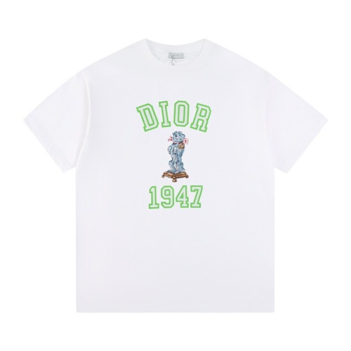 Cheap Christian Dior T-Shirts Short Sleeved For Unisex #1218107 Replica Wholesale [$42.00 USD] [ITEM#1218107] on Replica Christian Dior T-Shirts