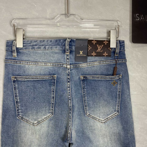 Cheap Louis Vuitton LV Jeans For Men #1218156 Replica Wholesale [$85.00 USD] [ITEM#1218156] on Replica Louis Vuitton LV Jeans