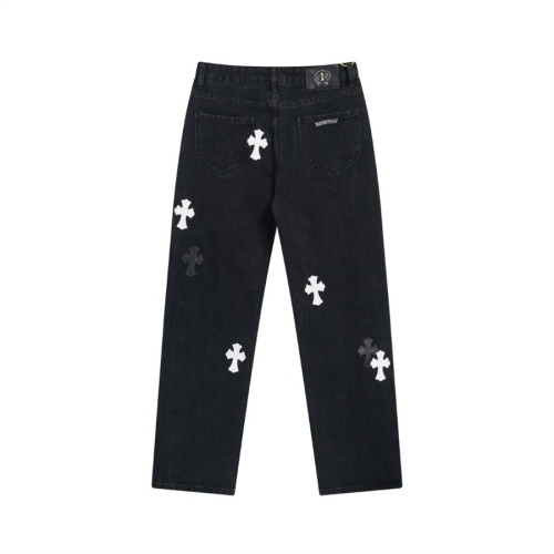 Cheap Chrome Hearts Jeans For Men #1218182 Replica Wholesale [$64.00 USD] [ITEM#1218182] on Replica Chrome Hearts Jeans