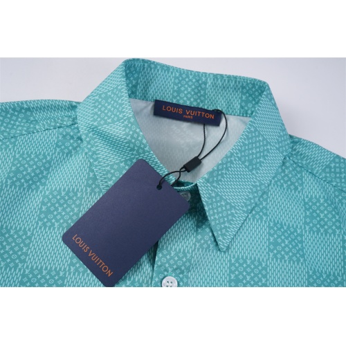 Cheap Louis Vuitton LV Shirts Short Sleeved For Men #1218208 Replica Wholesale [$36.00 USD] [ITEM#1218208] on Replica Louis Vuitton LV Shirts