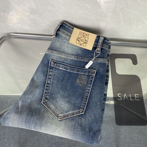 Cheap LOEWE Jeans For Men #1218214 Replica Wholesale [$85.00 USD] [ITEM#1218214] on Replica LOEWE Jeans