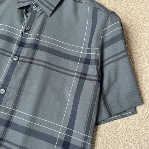 Cheap Burberry Shirts Short Sleeved For Men #1218240 Replica Wholesale [$60.00 USD] [ITEM#1218240] on Replica Burberry Shirts