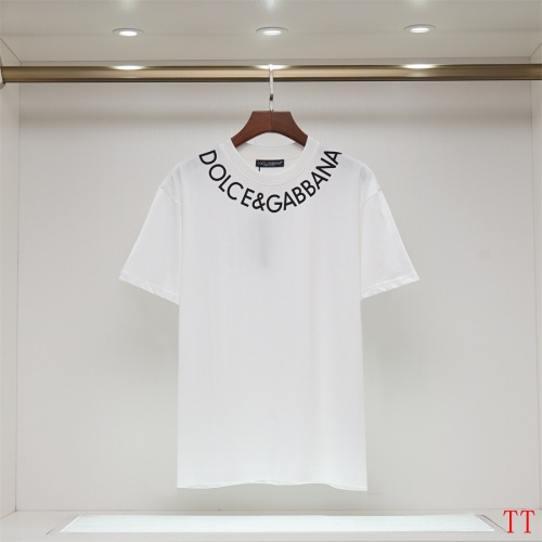 Cheap Dolce &amp; Gabbana D&amp;G T-Shirts Short Sleeved For Unisex #1218271 Replica Wholesale [$32.00 USD] [ITEM#1218271] on Replica Dolce &amp; Gabbana D&amp;G T-Shirts