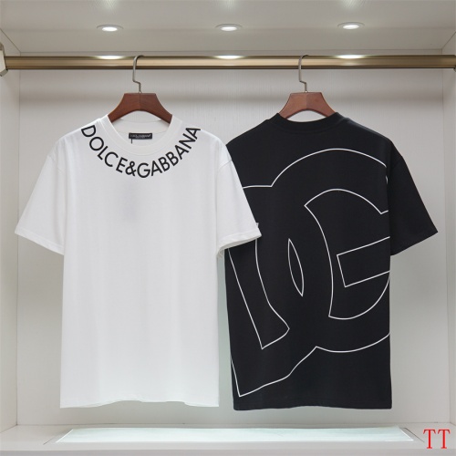 Cheap Dolce &amp; Gabbana D&amp;G T-Shirts Short Sleeved For Unisex #1218272 Replica Wholesale [$32.00 USD] [ITEM#1218272] on Replica Dolce &amp; Gabbana D&amp;G T-Shirts