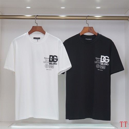 Cheap Dolce &amp; Gabbana D&amp;G T-Shirts Short Sleeved For Unisex #1218273 Replica Wholesale [$32.00 USD] [ITEM#1218273] on Replica Dolce &amp; Gabbana D&amp;G T-Shirts