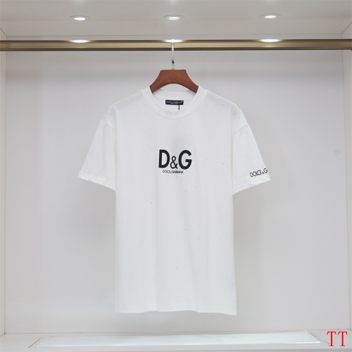 Cheap Dolce &amp; Gabbana D&amp;G T-Shirts Short Sleeved For Unisex #1218275 Replica Wholesale [$32.00 USD] [ITEM#1218275] on Replica Dolce &amp; Gabbana D&amp;G T-Shirts