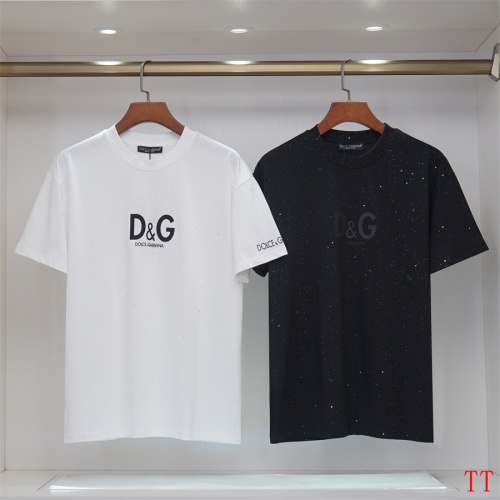 Cheap Dolce &amp; Gabbana D&amp;G T-Shirts Short Sleeved For Unisex #1218275 Replica Wholesale [$32.00 USD] [ITEM#1218275] on Replica Dolce &amp; Gabbana D&amp;G T-Shirts