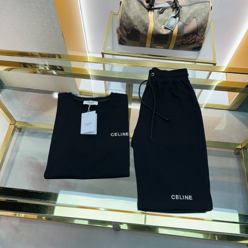 Cheap Celine Tracksuits Short Sleeved For Men #1218289 Replica Wholesale [$80.00 USD] [ITEM#1218289] on Replica Celine Tracksuits