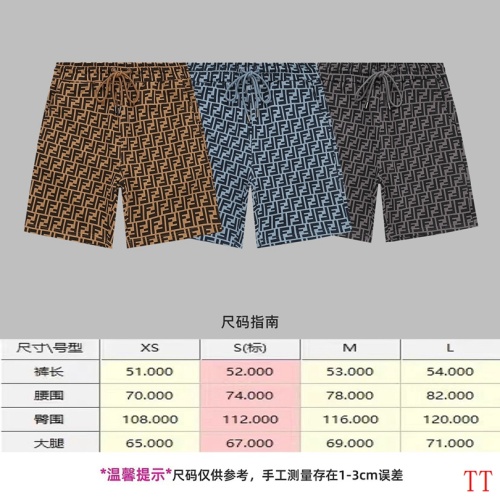 Cheap Fendi Pants For Unisex #1218290 Replica Wholesale [$52.00 USD] [ITEM#1218290] on Replica Fendi Pants