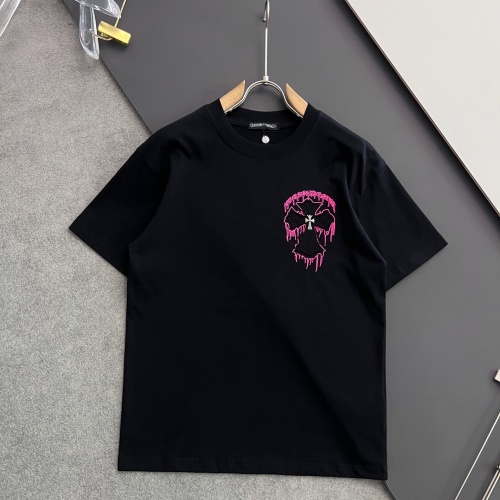 Cheap Chrome Hearts T-Shirts Short Sleeved For Unisex #1218374 Replica Wholesale [$64.00 USD] [ITEM#1218374] on Replica Chrome Hearts T-Shirts