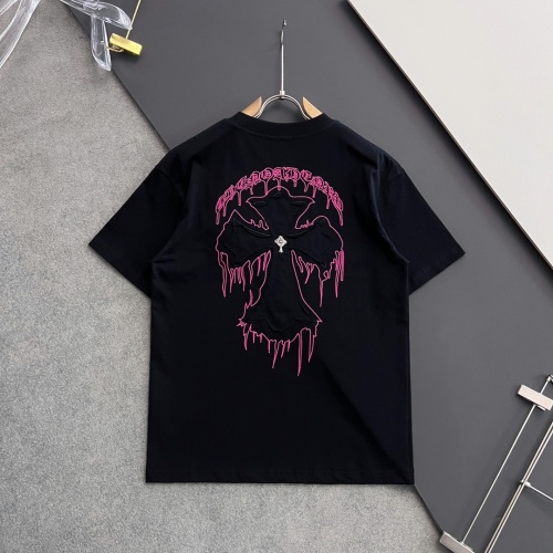 Cheap Chrome Hearts T-Shirts Short Sleeved For Unisex #1218374 Replica Wholesale [$64.00 USD] [ITEM#1218374] on Replica Chrome Hearts T-Shirts