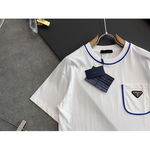 Cheap Prada T-Shirts Short Sleeved For Unisex #1218417 Replica Wholesale [$64.00 USD] [ITEM#1218417] on Replica Prada T-Shirts
