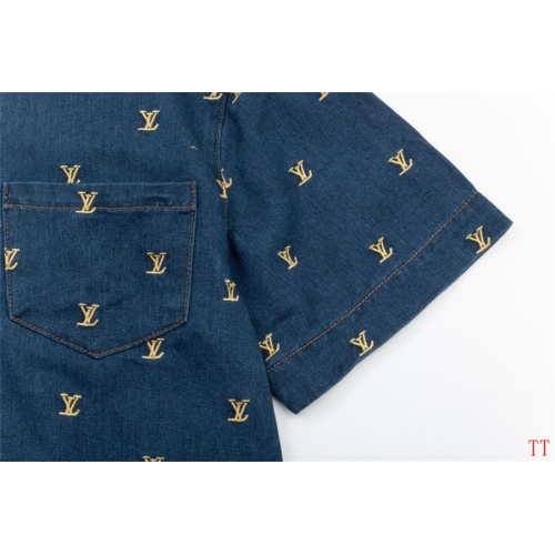 Cheap Louis Vuitton LV Shirts Short Sleeved For Unisex #1218505 Replica Wholesale [$60.00 USD] [ITEM#1218505] on Replica Louis Vuitton LV Shirts