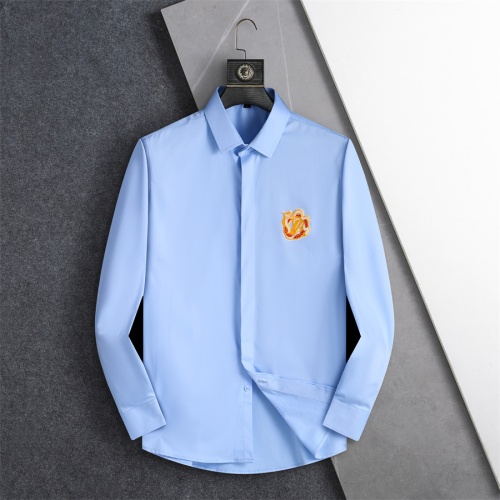 Cheap Louis Vuitton LV Shirts Long Sleeved For Men #1218525 Replica Wholesale [$40.00 USD] [ITEM#1218525] on Replica Louis Vuitton LV Shirts