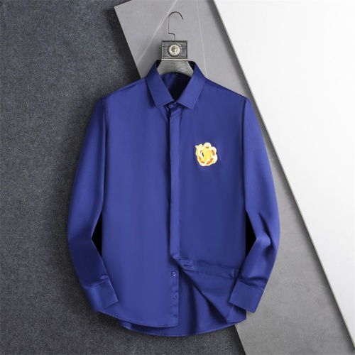 Cheap Louis Vuitton LV Shirts Long Sleeved For Men #1218526 Replica Wholesale [$40.00 USD] [ITEM#1218526] on Replica Louis Vuitton LV Shirts