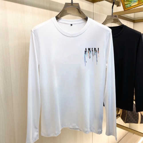 Cheap Amiri T-Shirts Long Sleeved For Unisex #1218566 Replica Wholesale [$34.00 USD] [ITEM#1218566] on Replica Amiri T-Shirts