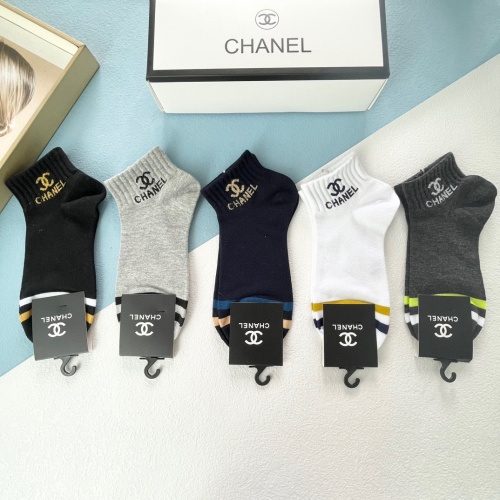 Cheap Chanel Socks #1218633 Replica Wholesale [$25.00 USD] [ITEM#1218633] on Replica Chanel Socks