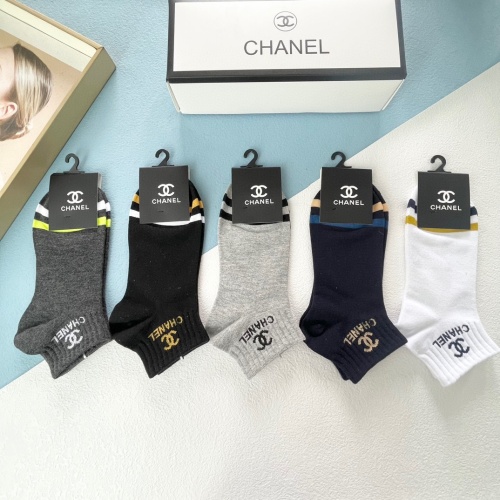 Cheap Chanel Socks #1218633 Replica Wholesale [$25.00 USD] [ITEM#1218633] on Replica Chanel Socks