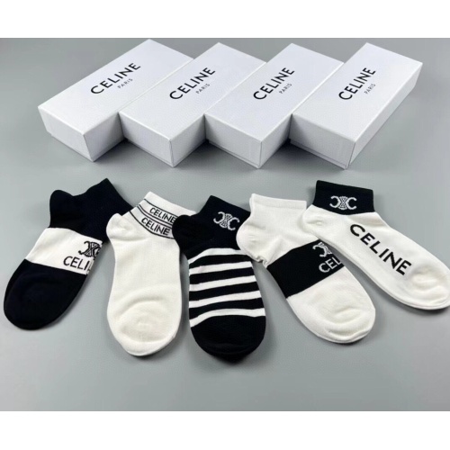 Cheap Celine Socks For Women #1218710 Replica Wholesale [$25.00 USD] [ITEM#1218710] on Replica Celine Socks