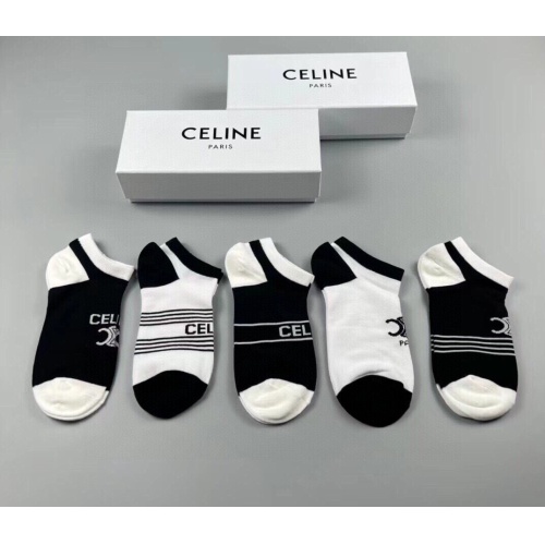 Cheap Celine Socks For Women #1218711 Replica Wholesale [$25.00 USD] [ITEM#1218711] on Replica Celine Socks